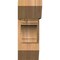 Ekena Millwork Merced Slat Smooth Bracket w/ Offset Brace, Western Red Cedar, 7 1/2"W x 20"D x 20"H BKT0806X20X20MRC06SWR - alternate 4